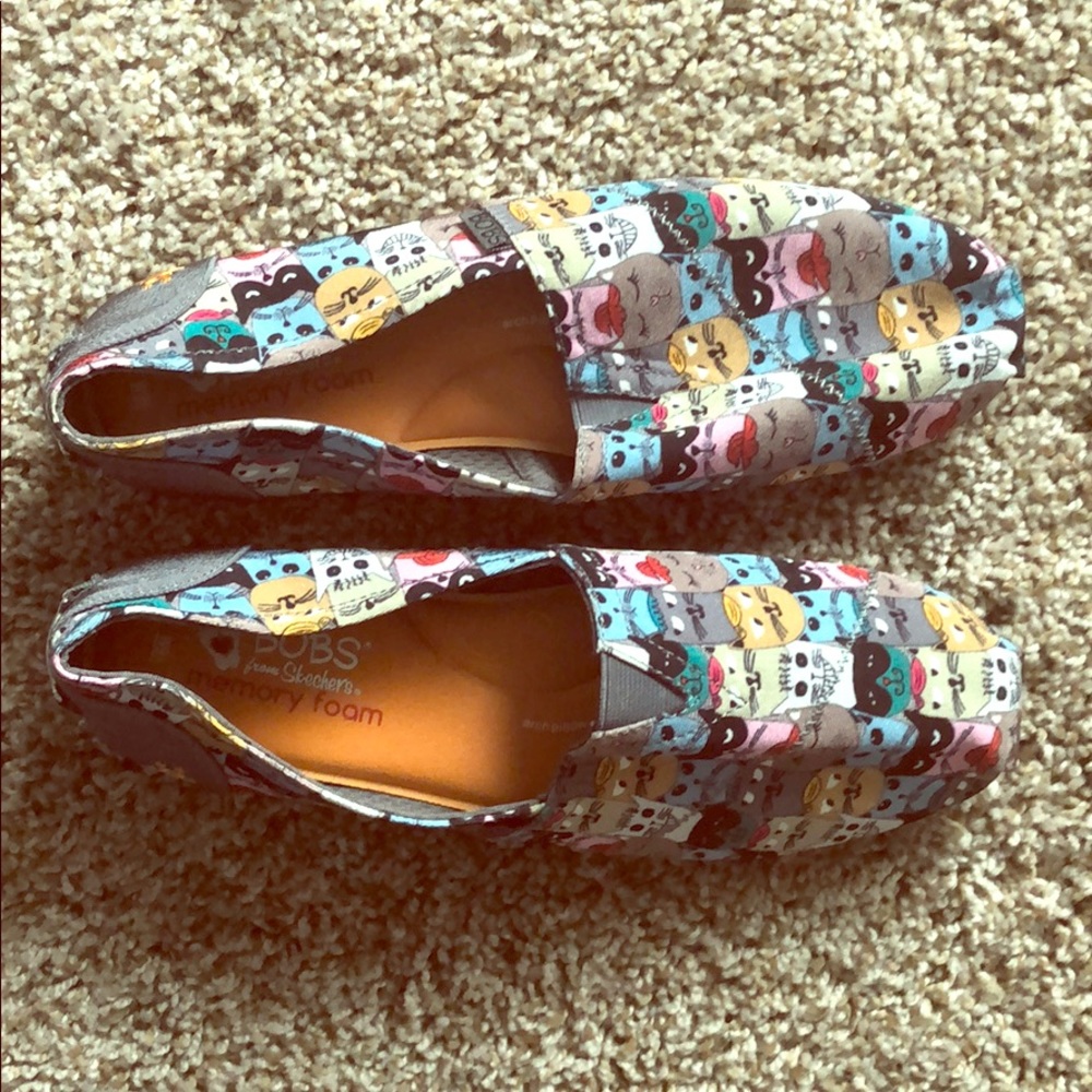 Bob’s by Skechers Scratch Party Plush Cat Shoes